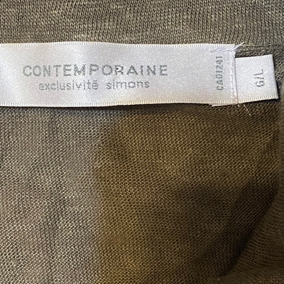 Linen Simons Contemporaine jacket & shirt set. 2 pc - Picture 13 of 16